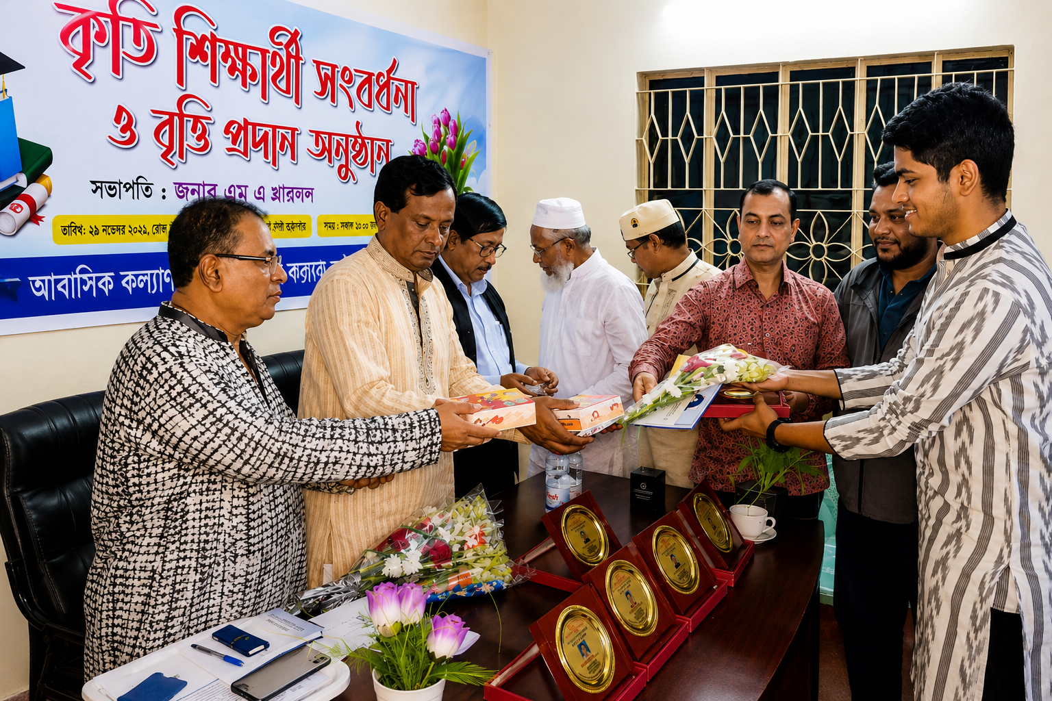 কৃতি শিক্ষার্থী সংবর্ধনা ও বৃত্তি প্রদান